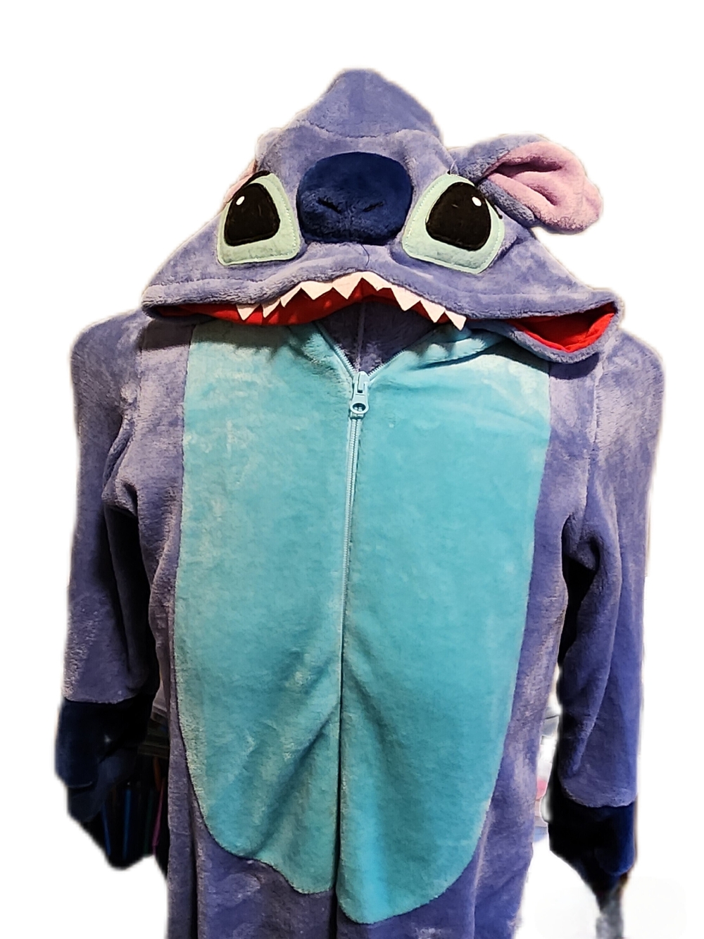 Stitch Plush Onesie Hoodie